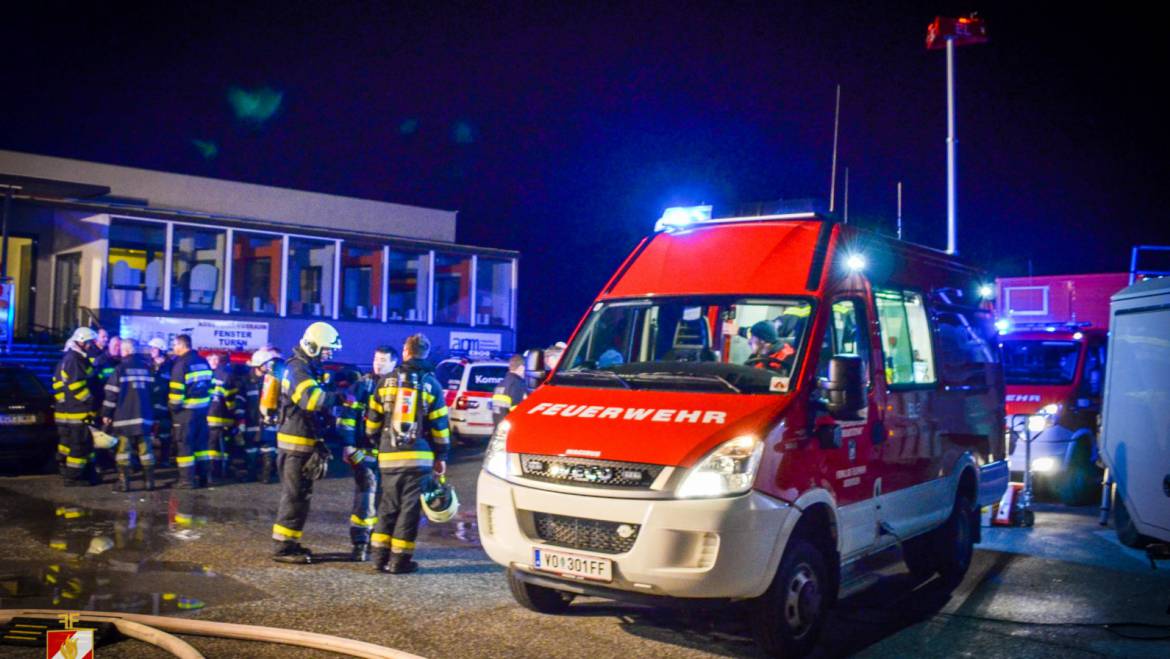 Großbrand in Rosental