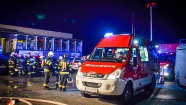 Großbrand in Rosental