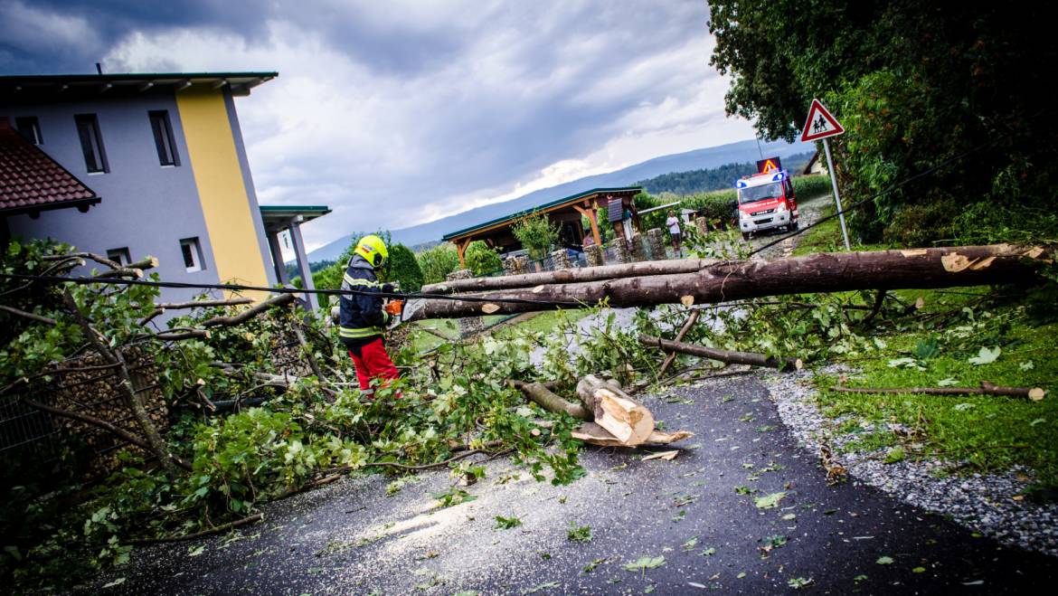 Unwettereinsätze im Großraum Mooskirchen