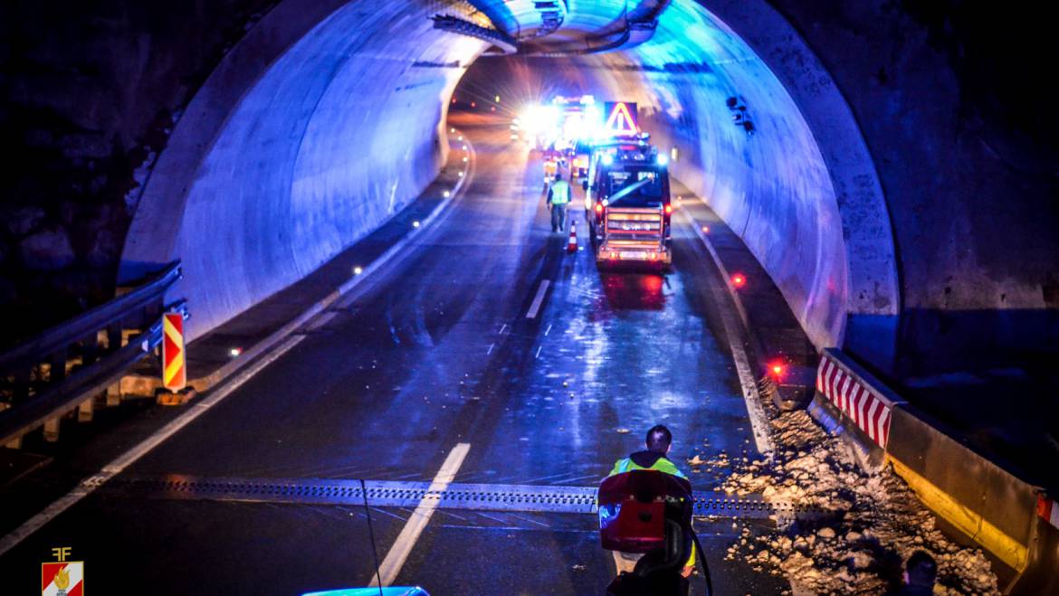 Unfall im Assingbergtunnel