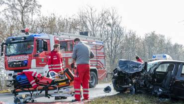 Dramatischer Verkehrsunfall