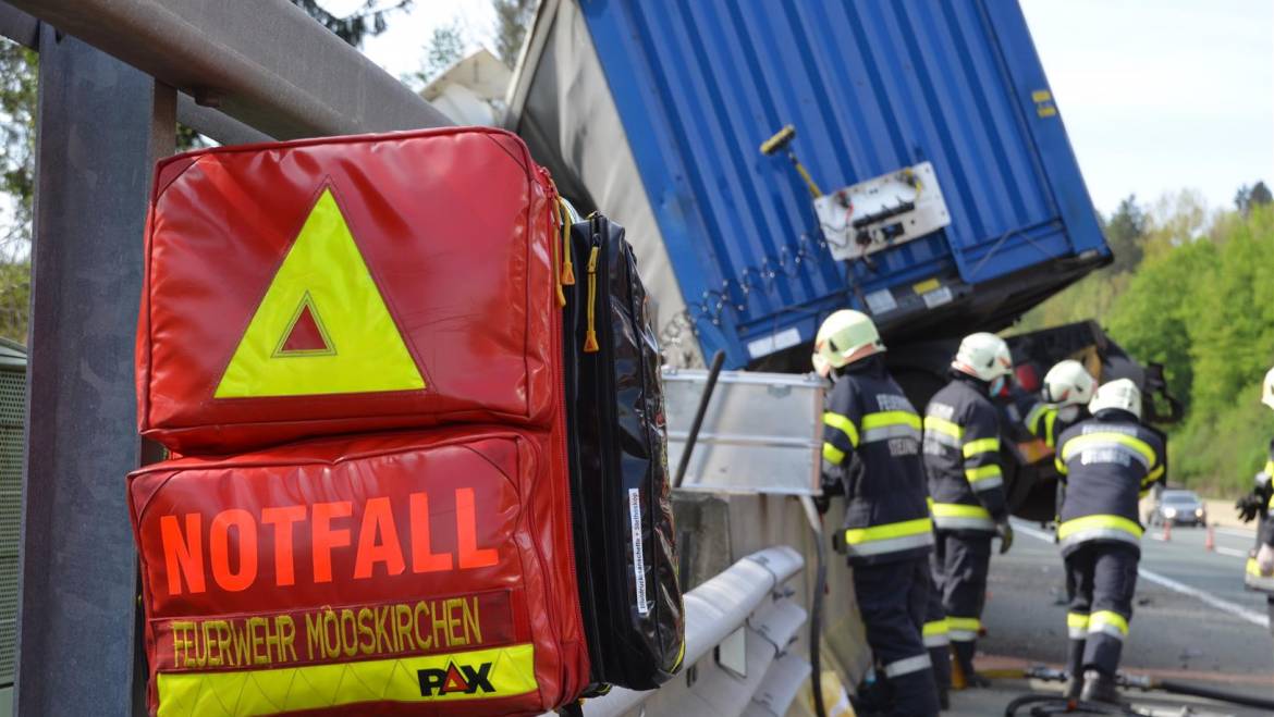 LKW-Unfall auf der A2