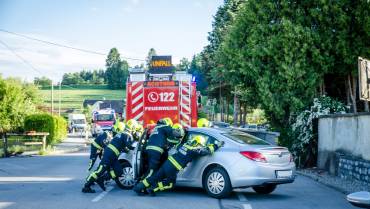 Schwere Kollision auf der L340 – Kreuzung Kainachstraße