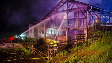 Wirtschaftgebäudebrand St. Martin a.W.