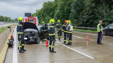 Verkehrsunfall A2 Richtung Graz