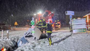 Mehrere Einsätze durch starken Schneefall