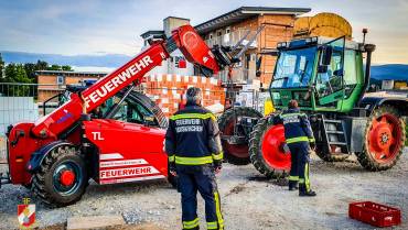 Öleinsatz – Hydraulikschaden an einem Traktor