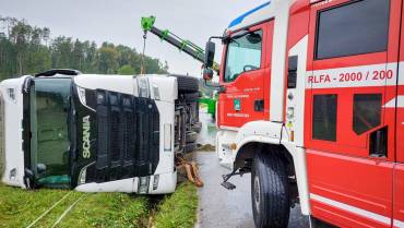 Schwerer LKW Unfall in Stögersdorf forderte die Einsatzkräfte!