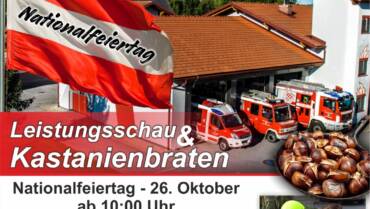 Nationalfeiertag: Tag der offenen Feuerwehr – Leistungsschau