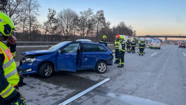 A2: Verletzte Person nach Verkehrsunfall