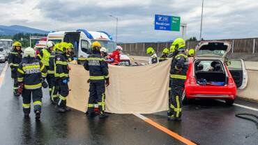 Schwerer Verkehrsunfall auf der A2