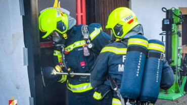 Mannschaftsübung gemeinsam mit der Feuerwehrjugend!