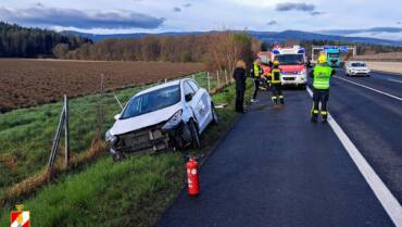 Verkehrsunfall auf der A2