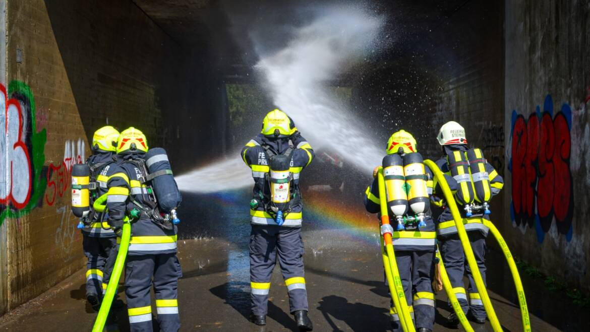 Grundausbildung Tunnel mit Kärntner Beteiligung in Mooskirchen!