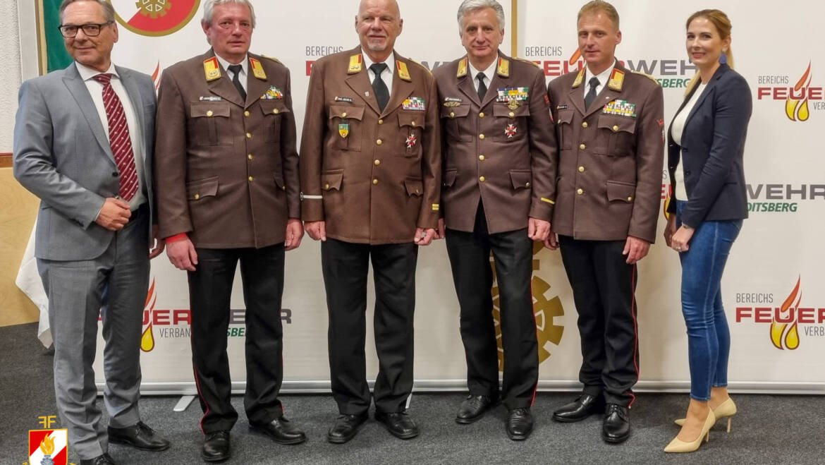 Josef Pirstinger wurde zum neuen Brandrat des Bereichs Voitsberg gewählt!