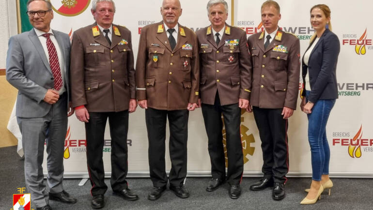 Josef Pirstinger wurde zum neuen Brandrat des Bereichs Voitsberg gewählt!