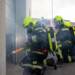 Einsatzübung in Garagenanlage