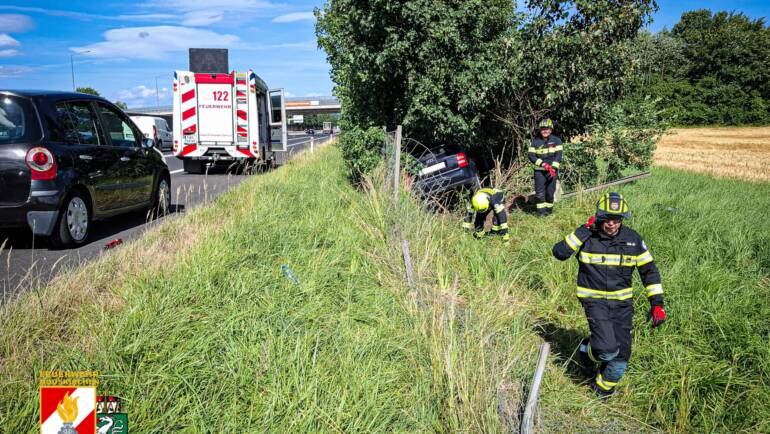 Schwerer Verkehrsunfall ging glimpflich aus!