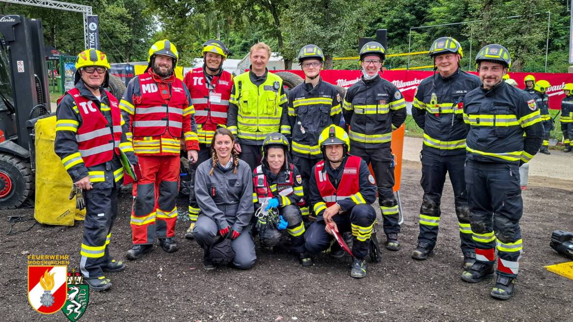 Gemeinsam stark: Technische Rettungsteams Ligist und Mooskirchen bei den THL-Tagen 2025 in Stadt Haag