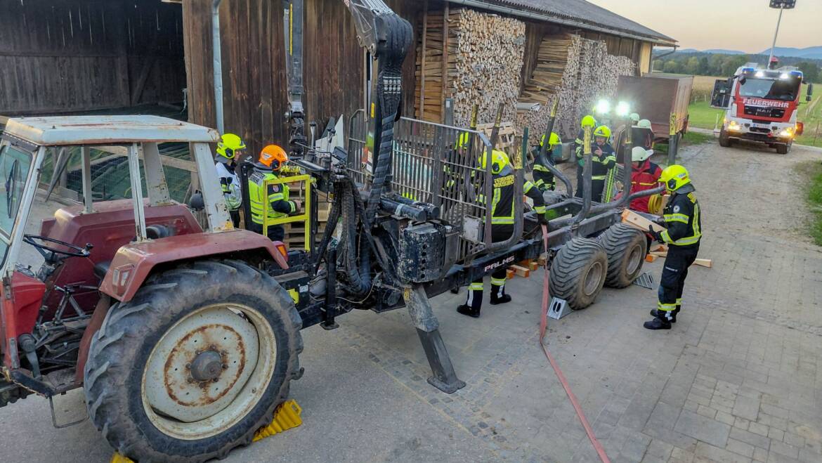 Mannschaftsübung: Technische Menschenrettung