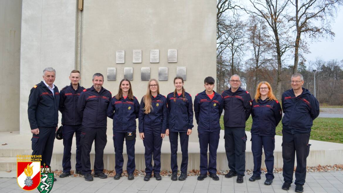Go for Gold: Vier Mooskirchner Feuerwehrjugendliche errungen das FJLA in Gold in Lebring