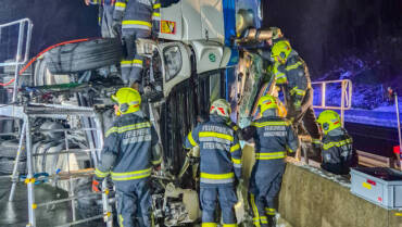 Schwerer LKW-Unfall auf der A2