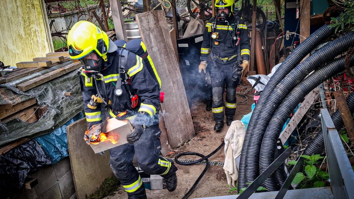 Kellerbrand in Gießenberg