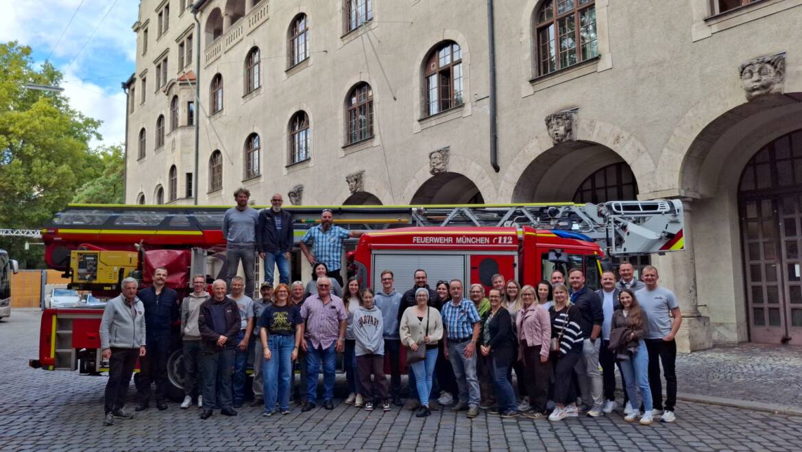 Feuerwehrausflug 2026: Drei erlebnisreiche Tage in München und Rosenheim